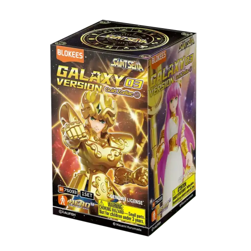 167790 FIGURA SORPRESA PARA ARMAR SAINT SEIYA GALAXY BLOKEES - Imagen 1