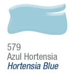 PINTURA VITRO 150° X 37 ML AZUL HORTENSIA  ACRILEX - Imagen 2