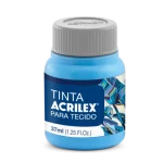 PINTURA TELA X 37 ML MATE GRIS ONIX  ACRILEX